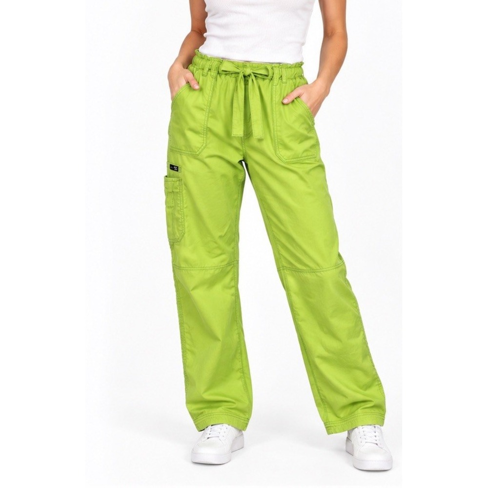Koi Green Cargo Medical Scrub Bottoms Pants Size 2XL Petite
